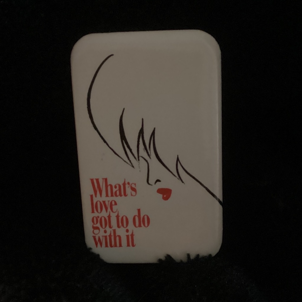 Vintage 1993 What’s Love Got To Do With It Tina Turner Movie Promo Button Pin